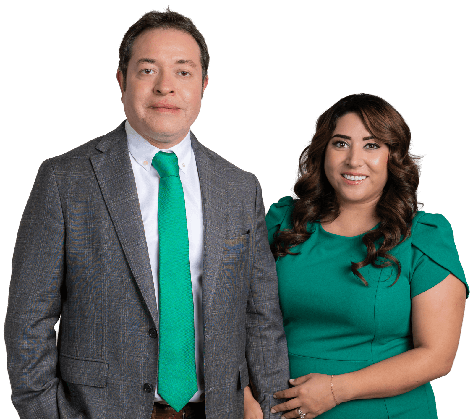 Attorneys Luis Vasquez and Esmeralda Sosa Serratos